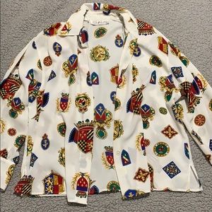 Vintage Long Sleeve Women’s Button-down